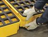 Eagle Mfg Drum Spill Containment Pallet, for (2) Drums, 30 Gallon Spill Capacity, 5000 lb Load Capacity 1632