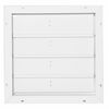 Dayton 16 in Backdraft Damper / Gable Shutter, 17 in x 17 in 4YN20