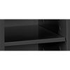 Tennsco Shelves, Letter Size, Black, PK5 4005BK