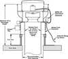 Dayton Upblast Vent, 30-1/2 In, 208-230/460V 7AX35