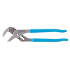 Channellock 12 in Straight Jaw Tongue and Groove Plier, Serrated 440