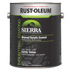 Rust-Oleum Interior/Exterior Paint, Glossy, Water Base, SAFETY YELLOW, 1 gal 210495