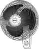 Air King Wall Mount Fan, 16 in, Oscillating, 3 Speeds, 120VAC, White 9016