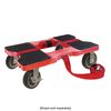 Snap-Loc Gen. Prpose Dolly, Open, Flush, 1500lb, Red SL1500D6R