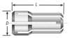 Techniks Double Angle Collet, DA180, 15/64 in. 01618-15/64