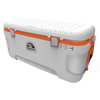 Igloo Full Size Chest Cooler, 120 qt, Wht/Org 44807