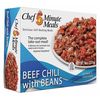 Chef Minute Meals Food Ration Packet, 9 oz., 1 Course, PK12 FMM1005-12