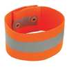 Glowear By Ergodyne Arm/Leg Band - Button, L/XL, Orange 8001