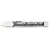 Markal Lumber Crayon, Large Tip, White Color Family, Clay, 12 PK 80350