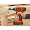 Black & Decker 20V MAX* Lithium Impact Driver - Battery and Charger Not Included BDCI20B