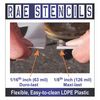 Rae Pavement Stencil, 20"H, 18"W, 0.063" Thick STL-116-31201