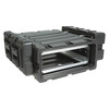 Skb Black Shock Rack Case, 39.1"L x 23.8"W x 15.3"D 3RS-5U24-25B