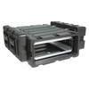 Skb Black Shock Rack Case, 39.1"L x 23.8"W x 18.8"D 3RS-7U24-25B