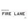 Rae Pavement Stencil, Fire Lane, STL-108-70831 STL-108-70831