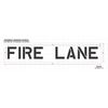 Rae Pavement Stencil, Fire Lane, STL-108-71031 STL-108-71031