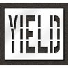 Rae Pavement Stencil, Yield, STL-108-73626 STL-108-73626
