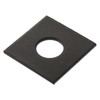 Zoro Select Square Washer, Fits Bolt Size 3/4 in Low Carbon Steel, Black Oxide Finish Z8945-BOX
