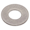 Zoro Select Flat Washer, For Screw Size M3 , Titanium Plain Finish, 5 PK WAS406M3