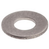 Zoro Select Flat Washer, For Screw Size M3 , Titanium Plain Finish, 5 PK WAS406M3