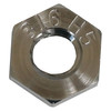 Zoro Select Hex Nut, #10-24, 316 Stainless Steel, Not Graded, Plain, 1/8 in Ht NUT93010C
