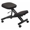 Boss Desk Chair, Fabric, 25-Height, Armless, Black B248