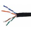 Zoro Select Data Cable, 1000 ft. L, Black Jacket 878