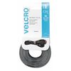 Velcro Brand 15" Straps Reusable Tie Black/Gray PK 30 94257