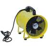 Maxx Air Cylinder Fan, Air Circulator, Axial Fan, Blower Exhaust Fan 12" Non-Oscillating, 120 V, 2,000 CFM HVHF 12FAN UPS