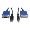Tripp Lite USB Cable Kit for KVM B006-VU4-R, 6ft P758-006