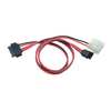 Tripp Lite Slimline SATA to SATA Cable, LP4, 12" P948-12I