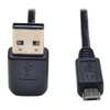 Tripp Lite USB Reversible 2.0 Cable, U/D Angle, 6ft UR050-006-UDA
