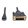 Tripp Lite Mini HDMI to DVI Cable, DVI-D M/M, 6ft P566-006-MINI