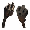 Tripp Lite Power Cord, 5-15P to 5-15R, 13A, 16AWG, 1ft P024-001-13A