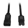 Tripp Lite Power Cord, HD, C14 to C15, 15A, 14AWG, 3ft P018-003