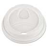 Dixie Dome Cup Lid for 12-16 oz., White, Pk100 D9542 PACK