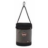 Ergodyne Arsenal 5960T Canvas Hoist Bucket and Top, Gray, Canvas, 0 Pockets 5960T