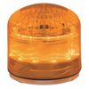 Federal Signal Beacon Warning Sounder Light, Amber, LED SLM600A
