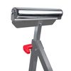 Protocol Portable Material Support Stand W/ Horizontal Roller, 11-1/2 in W, 28 in to 44 in H, Steel 67108-G