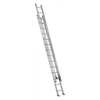 Westward 28 ft Aluminum Extension Ladder, 300 lb Load Capacity 44YY43