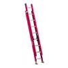 Westward 16 ft Fiberglass Extension Ladder, 300 lb Load Capacity 44YY67