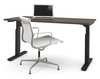 Bestar Rectangle Standing Desk, 29.5" X 59.3" X 28-45", Laminate Top, Antigua 65867-52