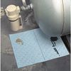 Spilltech Absorbent Pad, 15 in W x 19 in L, Absorbs 28 gal. per Pkg, Oil, Blue, 200 Pack BPF200S