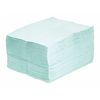 Spilltech Absorbent Pad, 26 gal, 15 in x 19 in, Universal, Green, Polypropylene GNPF100H