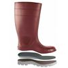 Talon Trax Size 14 Men's Steel Rubber Boot, Brick 445L12