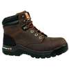 Carhartt Size 9-1/2 W Men's 6 in Work Boot Composite Work Boot, Brown CMF6366 95W