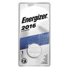 Energizer Coin Cell, 2016, 3V ECR2016BP