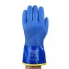 Ansell 10" Chemical Resistant Gloves, PVC, 9, 1 PR 23-202