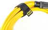 Rip-Tie 9" L Wrap Hook-&-Loop Cable Tie White PK 10 H-09-010-W