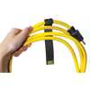 Rip-Tie 9" L Wrap Hook-&-Loop Cable Tie BK PK 10 H-09-010-BK