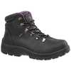Avenger Safety Footwear Size 6 1/2 Women's 6 in Work Boot Steel 6-Inch Work Boot, Black A7124